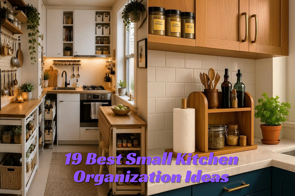 small kitchen organization ideas