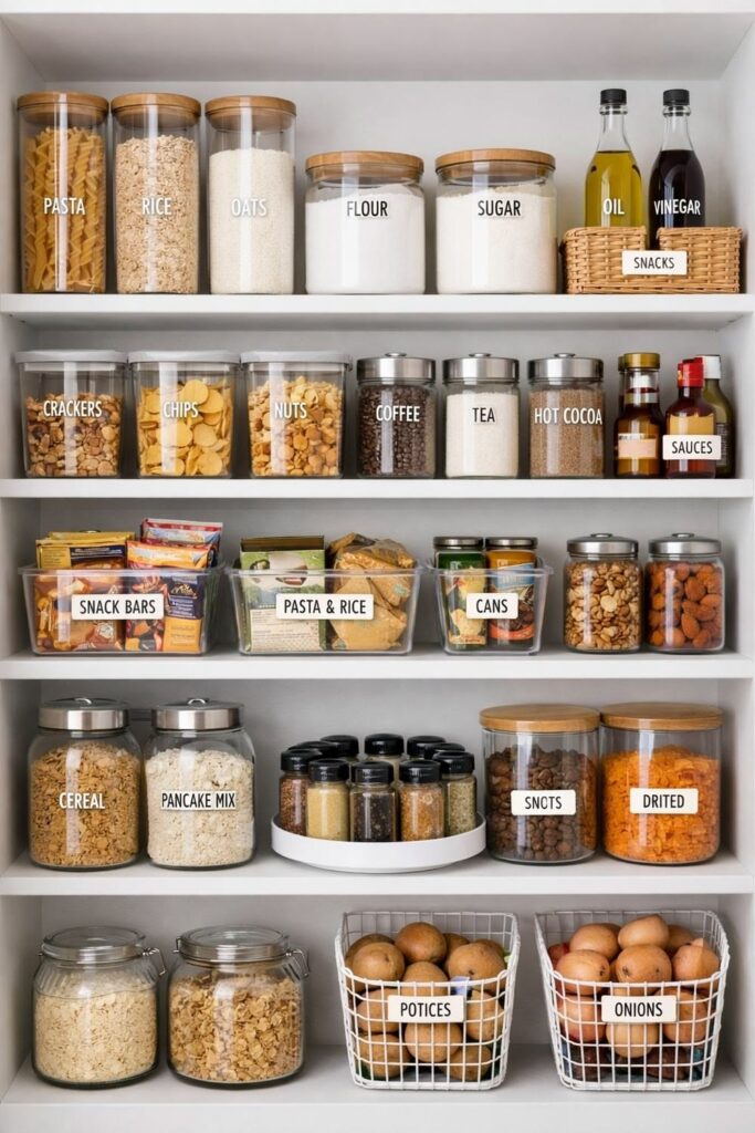 Label Everything for Easy Access