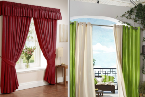 curtains over blinds