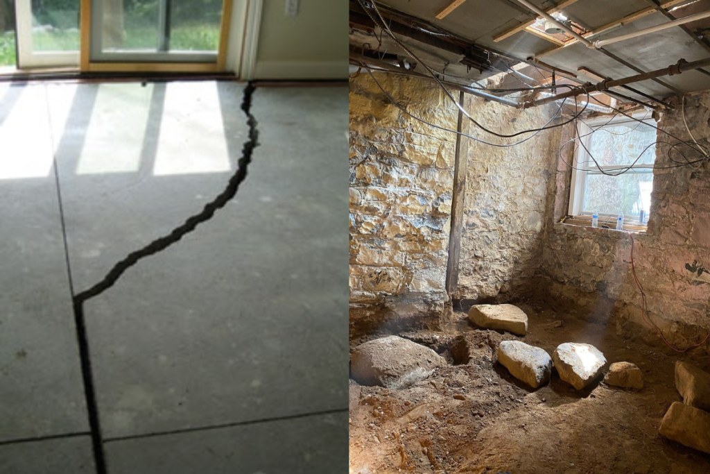 foundation cracks