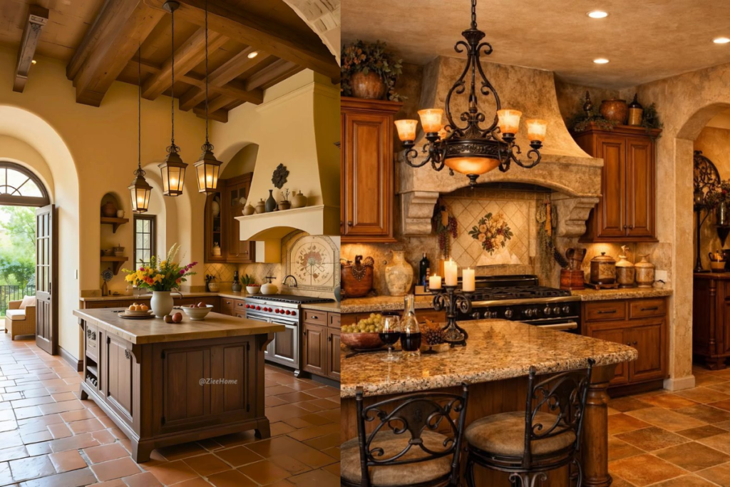 Tuscan Kitchen Design