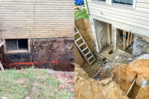 basement windows leaking