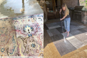 can you put a rug on carpet