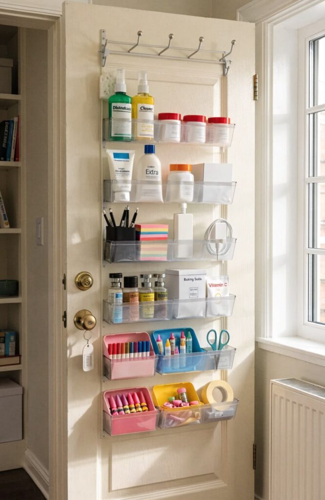 Use Over-the-Door Organizers