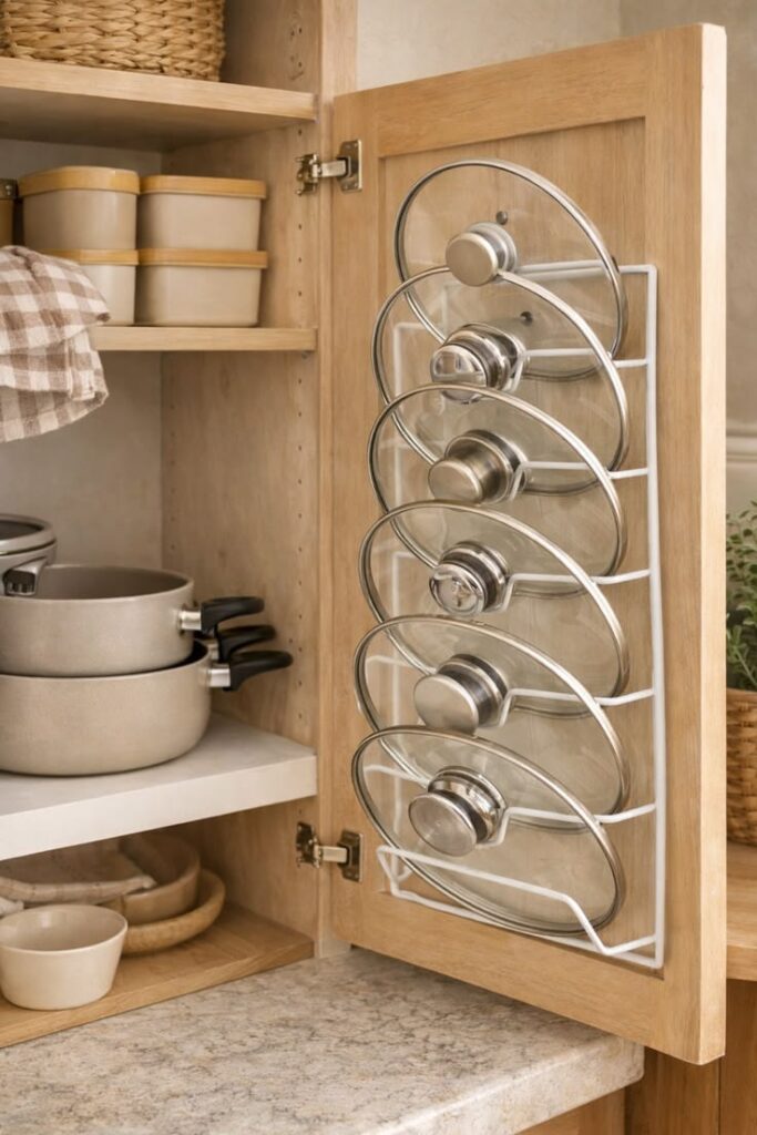 Utilize Cabinet Door Storage