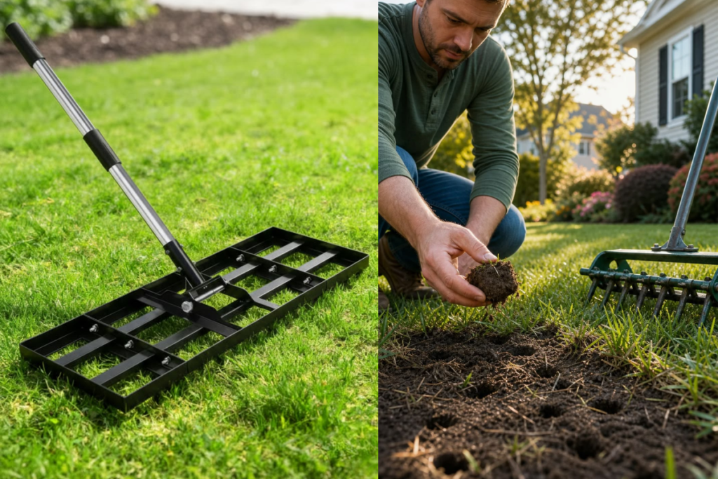 Lawn Leveling Rake